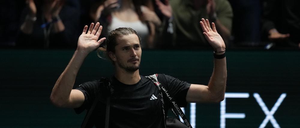 Gegen Jannik Sinner ist Tennisprofi Alexander Zverev chancenlos.