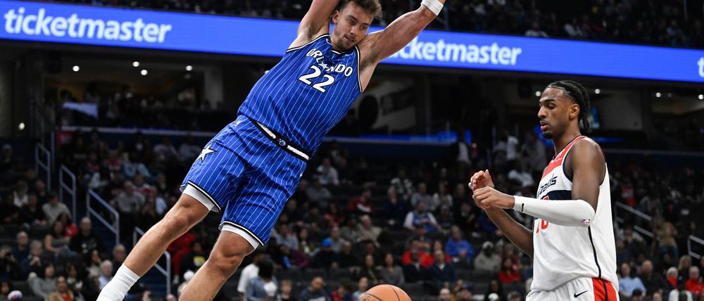 Erzielte 25 Punkte für Orlando in Washington: Franz Wagner.