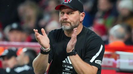 Union-Trainer Baumgart will das Positive sehen. 