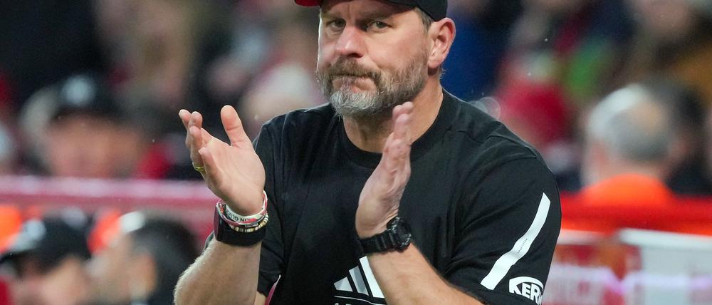 Union-Trainer Baumgart will das Positive sehen.