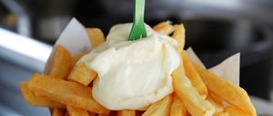 Mayonaise ist die beliebteste Sauce zu Pommes bei Wallonen und Flamen in Belgien.
