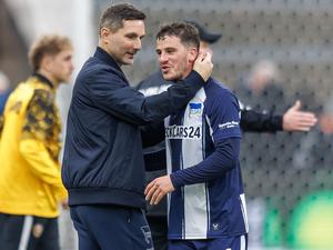 Endlich wichtig. Trainer Stefan Leitl musste lange auf Diego Demme verzichten.