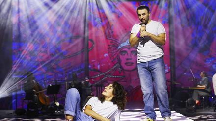 Sesede Terziyan, Taner Şahintürk in 
„Berlin Karl-Marx-Platz“