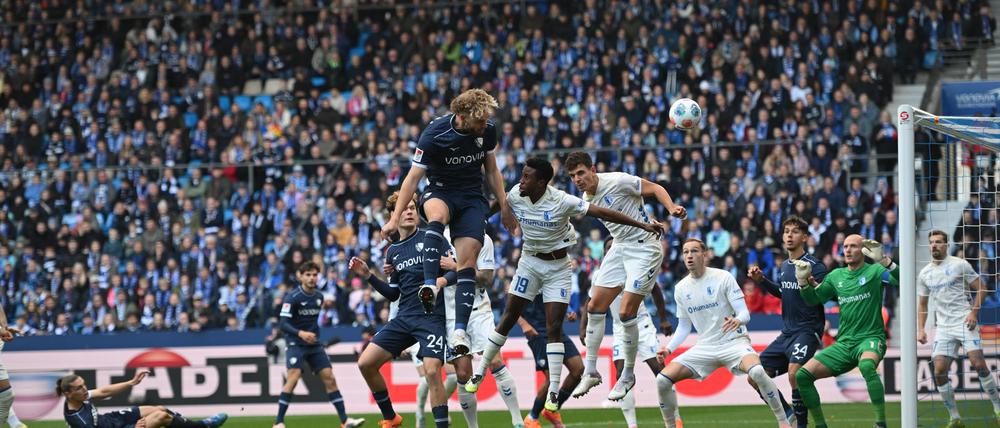 Bochum hatte Pech mit zwei Aluminium-Treffern. 