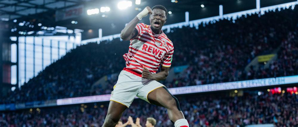 Torschütze zur Kölner 1:0-Führung: Ragnar Ache