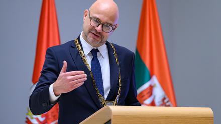 Axel Strasser ist der neue Oberbürgermeister in Frankfurt (Oder).