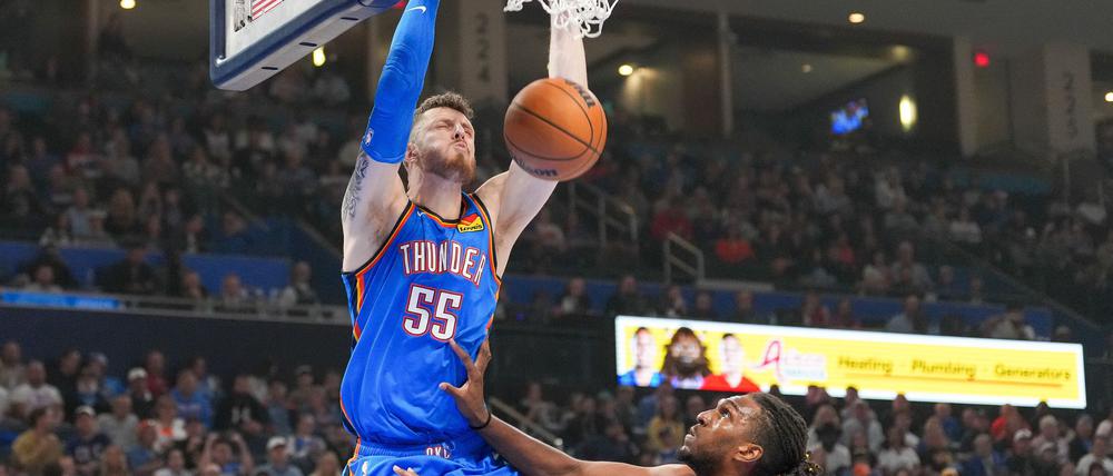 Hartenstein ist auch nach sieben Spielen noch ungeschlagen mit OKC.