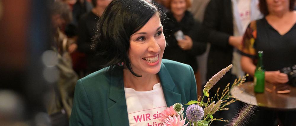 Die parteilose Kommunalpolitikerin Noosha Aubel hat die OB-Wahl in Potsdam mit großem Vorsprung gewonnen. (Archivbild)
