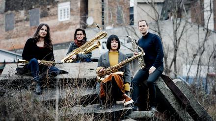 Das Quartett „Adumá“ ist im Potsdamer Landtag zu erleben.