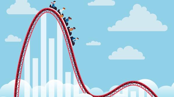 Achterbahnfahrt: Wann geht es wieder abwärts? 