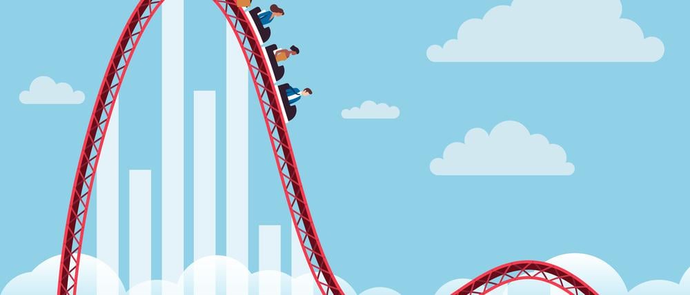 Achterbahnfahrt: Wann geht es wieder abwärts?