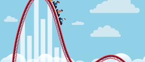 Achterbahnfahrt: Wann geht es wieder abwärts?