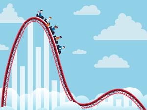 Achterbahnfahrt: Wann geht es wieder abwärts? 