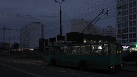 Tschernihiw nach dem massiven Stromausfall im Oktober.