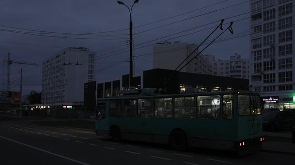 Tschernihiw nach dem massiven Stromausfall im Oktober.
