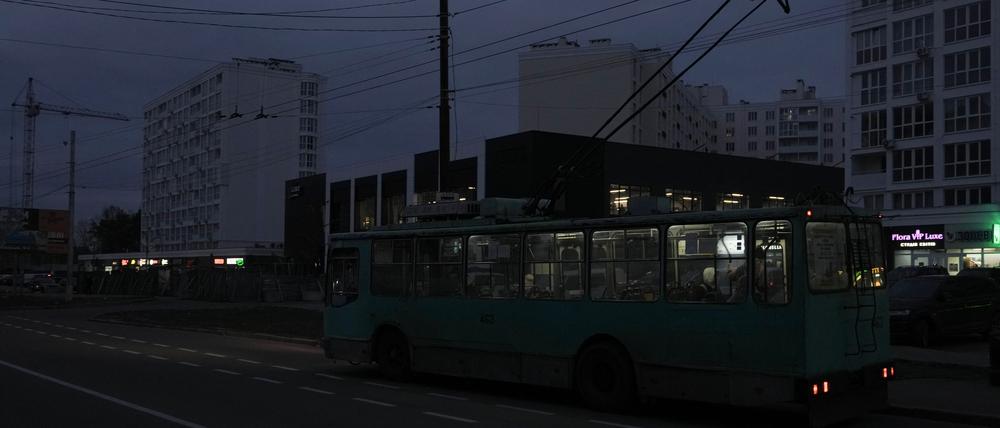 Tschernihiw nach dem massiven Stromausfall im Oktober