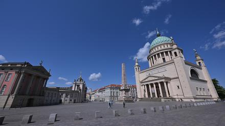 Zwischen Landtag und Nikolaikirche soll bald Schokolade angeboten werden.