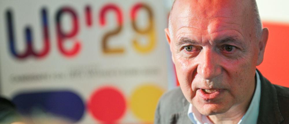 DFB-Präsident Bernd Neuendorf denkt „perspektivisch“ an eine Männer-WM in Deutschland