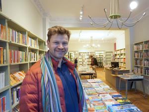 Stefan Liebermann ist mit der Berliner Buchhandlung "Marga Schoeller Bücher" umgezogen.
