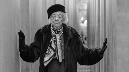 Im Oktober 2024 besuchte Friedländer das Holocaust-Mahnmal.