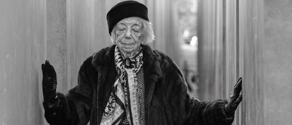 Im Oktober 2024 besuchte Friedländer das Holocaust-Mahnmal.