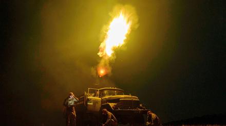 Im Gebiet Dnipropetrowsk sind bei neuen russischen Drohnen- und Raketenangriffen mindestens eine Frau getötet und elf weitere Menschen verletzt worden. (Archivbild)