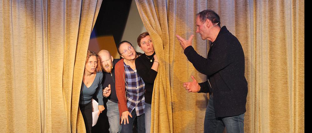 Bei der Theatergruppe „ex tempore“ stehen ausschließlich Laienschauspieler auf der Bühne