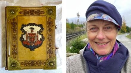 Ute Seiler Restauratorin Goldene Buch von Berlin Spandau