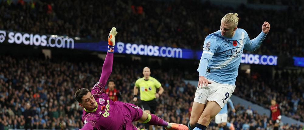 Erling Haaland ist in seiner aktuellen Form ein Erfolgsgarant für Manchester City.