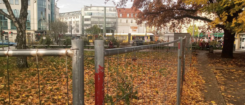 Der Antonplatz in Berlin-Weißensee.