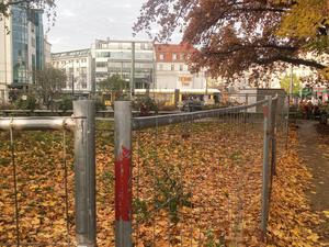Der Antonplatz in Berlin-Weißensee.