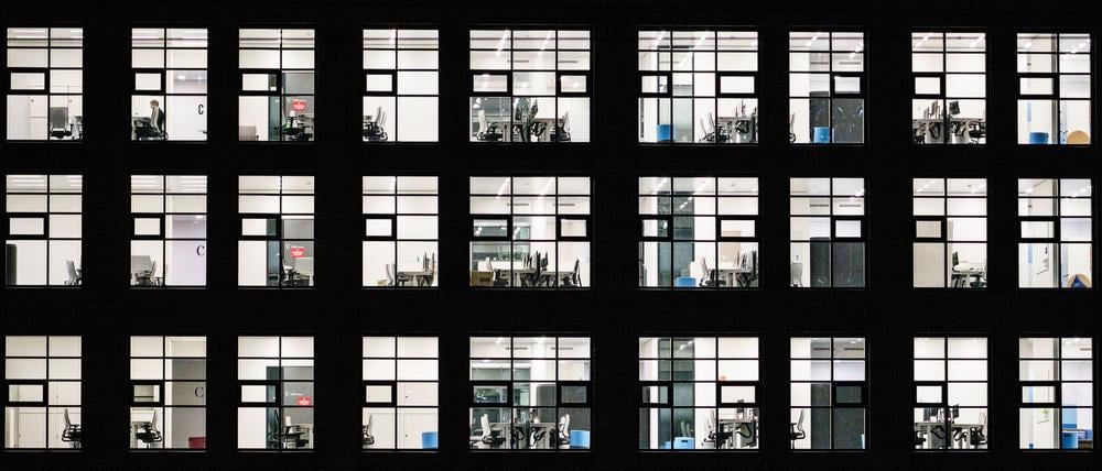 Büros im Europaviertel: Die Mieten von Gewerbeimmobilien in Frankfurt ziehen wieder an. (Archivbild)