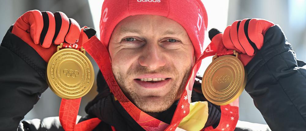 Der viermalige Olympiasieger Francesco Friedrich will in Cortina seine Olympia-Erfolge wiederholen. (Archivbild)