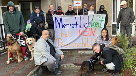 Die Bewohner*innen der Saalestraße fürchten um ihre Zukunft.