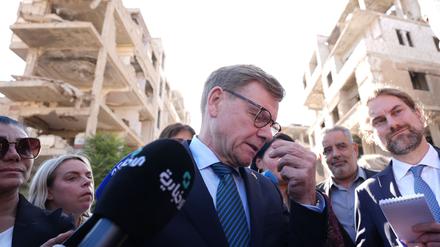 Außenminister Johann Wadephul (CDU) sorgte in Damaskus mit Äußerungen über die freiwillige Rückkehr von Syrern für Irritationen in den Reihen der Union. (Archivbild)