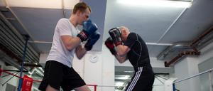Wer genug Erfahrung besitzt, darf bei den Boxkerlen auch in den Ring steigen.