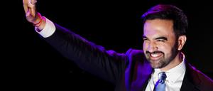 Wird New Yorks neuer Bürgermeister: Zohran Mamdani (34).