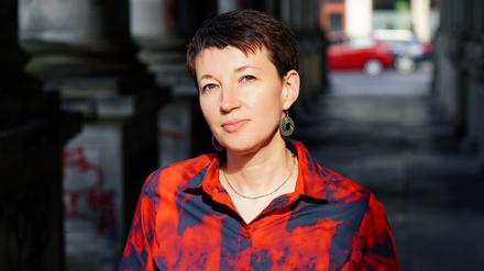 Julia Cimafiejeva ist Schriftstellerin und Übersetzerin. Die Exilliteratin lebt in Charlottenburg. 