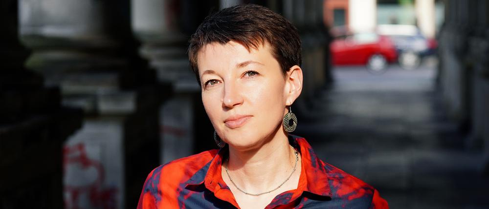 Julia Cimafiejeva ist Schriftstellerin und Übersetzerin. Die Exilliteratin lebt in Charlottenburg. 