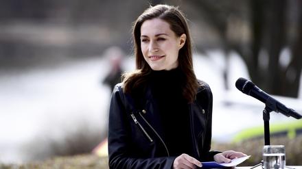 Finnlands frühere Regierungschefin Sanna Marin auf einem Foto von 2022.