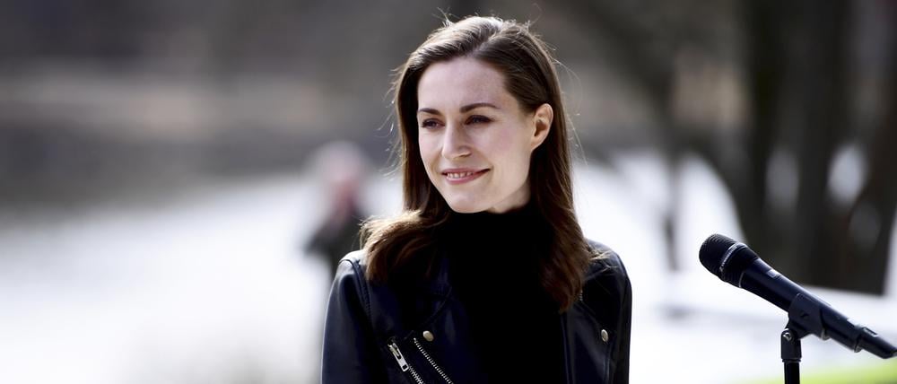 Finnlands frühere Regierungschefin Sanna Marin auf einem Foto von 2022.