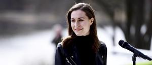 Finnlands frühere Regierungschefin Sanna Marin auf einem Foto von 2022.