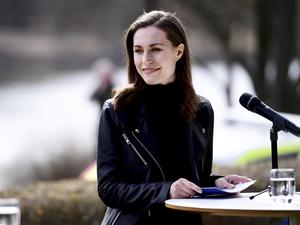 Finnlands frühere Regierungschefin Sanna Marin auf einem Foto von 2022. 