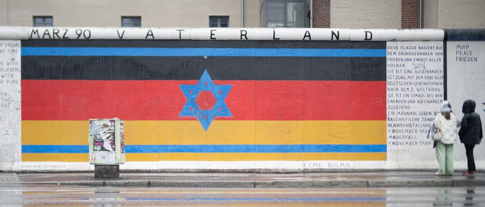 Das Kunstwerk „Vaterland“ wurde erneut beschmiert. (Archivbild)