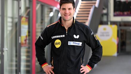 Sieger im deutschen Tischtennis-Duell: Dimitrij Ovtcharov. 