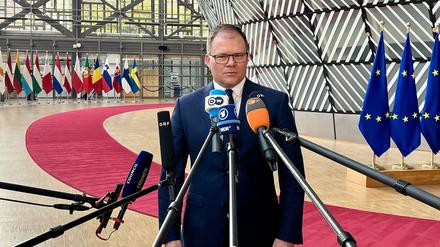 Bundesumweltminister Carsten Schneider (SPD) musste in Brüssel lange um einen Kompromiss feilschen. 