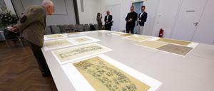 Die Plansammlung Potsdam umfasst rund 30.000 historische Planzeichnungen.