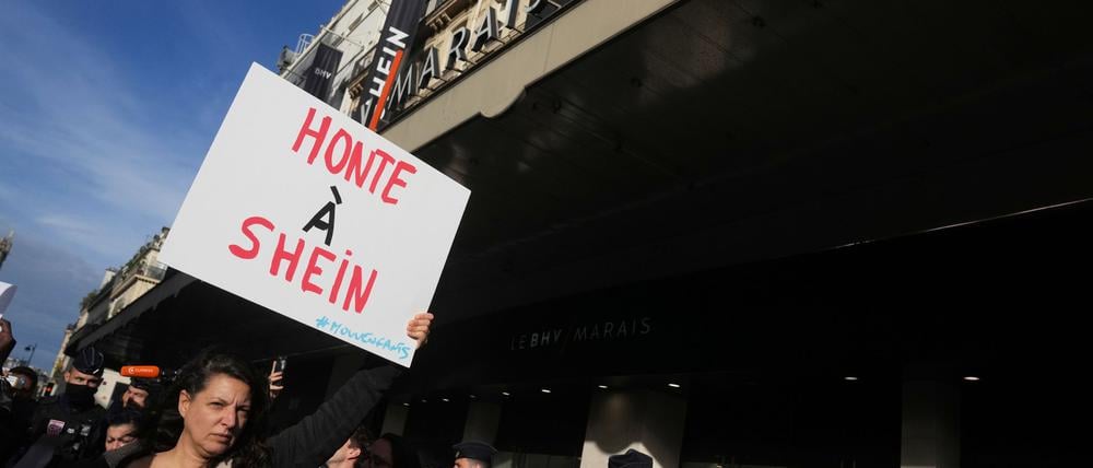 Frankreich verschärft den Ton gegenüber Shein.