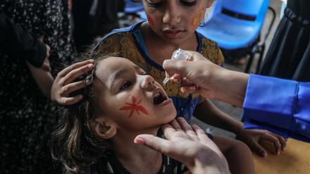 Die Impfrate ist durch den Konflikt drastisch gesunken (Archivbild)