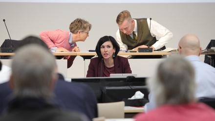 Stadtverordnetenversammlung Potsdam. Erste SVV mit der neuen Oberbürgermeisterin Noosha Aubel.